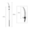 Zenport Telescopic Pole Saw with Pole, Extends 14.5-Feet ZL795K - alternate 2