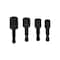 Century Drill & Tool 4 Piece Impact Pro Magnetic Nutsetter Set 66804 - alternate 1