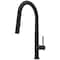 Vigo Greenwich Single-Handle Pull-Down Sprayer Kitchen Faucet with Touchless Sensor in Matte Black VG02029MBS - alternate 1