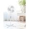 Black & Decker 18-Inch Pedestal Fan, Standing Fan with 3 Speed Settings, White BFP18SXW - alternate 2