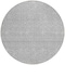 Homeroots 8' Gray And Silver Round Geometric Washable Indoor Outdoor Area Rug 594469 - alternate 4