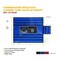 Mytee Products Truck Flatbed Trailer Tarps Combination 18oz/14oz Lumber Tarp 24x27 (8 ft Drop) - Blue, 2PK CLT-BLUEx2 - alternate 2