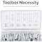 Neiko 60 Piece Clevis Pins Assortment Kit, 3/32'', 1/8'', and 5/32'' Hole Sizes 50414A - alternate 3