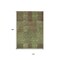 Homeroots 10' X 14' Brown Taupe And Green Striped Washable Indoor Outdoor Area Rug 613174 - alternate 2