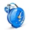 Blu Shield Tough-Tek 1/4in. x 50' Rubber Pressure Washing Hose Reel Single Arm with 6' Lead-in Hose TTPWR1450-NM - alternate 2