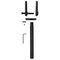 Performance Tool Adjustable Tie Rod Separator, Ball Joint Separator, Pitman Arm Puller W83050 - alternate 3