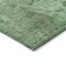 Homeroots 10' X 14' Sage And Mint Green Abstract Washable Indoor Outdoor Area Rug 615511 - alternate 2