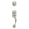 Kwikset Handleset, 2 Grade, Satin Nickel, 2-3/8 x 2-3/4 in Backset, KW1 Keyway, 1-3/4 in Thick Door 95530-018 - alternate 1