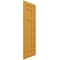 Ekena Millwork True Fit PVC San Juan Capistrano Mission Style Fixed Mount Shutters, Turmeric, 18W x 44H, PR TFP001SJ18X044TU - alternate 2