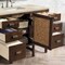 James Martin Vanities Addison 48" Single Vanity, Mid-Century Acacia, w/ 3 CM Tajnar Eclos Top E444-V48-MCA-3TJR - alternate 2