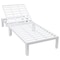 Leisuremod Chelsea Modern Outdoor White Chaise Lounge Chair With Red Cushions CLW-77R2 - alternate 3