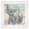 Homeroots Elephant II 2 White Framed Print Wall Art 406934 - alternate 1