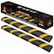 Xpose Safety Rubber Speed Bump 72inL x 12inW x 2inH, 6PK RSH-6-6-X - alternate 1