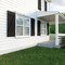 Ekena Millwork Rustic Three Board Spaced Board-n-Batten Riverwood Faux Wood Shutters w/Z-Board, 17 1/2W x 38H, PR SHUBSZ17X38RWPR - alternate 4