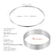 Vevor Band Saw Blade for Cutting Meat Bone 51.2"x0.63"x0.02" Carbon Steel 5 PCS, 5PK BS-130 (Countertop-type 650W) - alternate 2