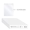 C-Line Products 8-1/2" x 11" Heavyweight Industrial Poly Zip Bags, 50/BX 47911 - alternate 3