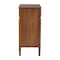 Baxton Studio Hoffman Chest with Scalloped Apron and Turned Legs, Walnut Brown 272-14822-ZORO - alternate 2
