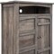 Homeroots 43" Gray Solid Wood Three Drawer Chest 524612 - alternate 2