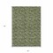 Homeroots 5' X 8' Olive Green Artichoke Green And Ivory Floral Washable Indoor Outdoor Area Rug 581913 - alternate 4