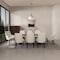 Manhattan Comfort 8-Piece Beever Dining Chair and Arm Chair in Cream 8-DC103-CR - alternate 1