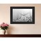 Homeroots Love is a Delicate Flower Black Framed Print Wall Art 530158 - alternate 2