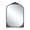 Homeroots 38" Black Arch Metal Framed Standing Mirror 565103 - alternate 1