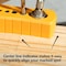 Powertec Drill Guide, Multi-Functional Drill Jig Block w/ 6 Common Drill Bit Sizes 71971 - alternate 3