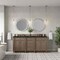 James Martin Vanities Bristol 72" Double Vanity, Whitewashed Walnut, w/ 3 CM Phantome Eclos Top 157-V72-WW-3PHT - alternate 2