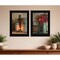 Homeroots Set Of Two Country Candlelight Black Framed Print Wall Art, 2PK 407086 - alternate 2
