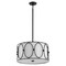 Jonathan Y Violetta 3-Light 19" Metal LED Pendant, Oil Rubbed Bronze/White JYL9008B - alternate 3