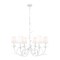 Z-Lite Aslin Textured White 6 Light Chandelier 830-31TXWH - alternate 1