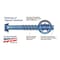 Tapcon 3/8" x 4" Screw Anchor, Hex Drive, Steel, Metallic, 10PK 11414 - alternate 4