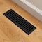 Sierra Grates 2 in. H X 12 in. W Powder Coat Steel, Textured Black Floor Register CTP212-BLK - alternate 2
