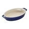 Staub Ceramic 4-pc Baking Pans Set, Casserole Dish with Lid, Brownie Pan, Dark Blue 1014875 - alternate 5