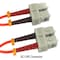 Sanoxy 2m SC/ST Duplex 50/125 Multimode OM2 Fiber Optic Cable SNX-CBL-LDR-FB104-5502 - alternate 2