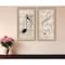 Homeroots Set Of Two Musical NotesBrown Framed Print Wall Art, 2PK 405730 - alternate 3