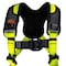 Fall Safe Safety Harness, Aluminum, L/XL, Black/Green FS242ICD-L/XL - alternate 3