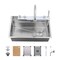 Wrightmaster 29.5 in. Drop-In Single Bowl Silver Stainless Steel Kitchen Sink w/ Drainage Knob and Cutting Board ZOR-01808 - alternate 1
