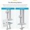 Startech.Com SIX-MONITOR DESK MOUNT WITH CROSSBAR, UP TO 32-INCH COMPUTER SCREENS, MAX 17.6LB 6-MONITOR-ARM-A - alternate 2