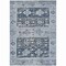Homeroots 8' X 10' Blue And Denim Blue Aztec Washable Indoor Outdoor Area Rug 616595 - alternate 2