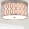 Jonathan Y Link 3-Light 16.75" Metal LED Flush Mount, Soft Gold JYL3508B - alternate 2
