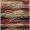 Homeroots 5' X 8' Brown Beige And Burgundy Abstract Washable Indoor Outdoor Area Rug 612528 - alternate 3