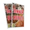 Signmission Dinner Buffet, Plastic Signs Only 24 Inch x 36 Inch, Corrugated Plastic, 2PK CSB-2436-2PACK-Dinner Buffet - alternate 1