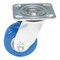 Vestil Polyurethane Precision Ball Bearing Swivel Caster 4 In. x 2 In. 551 lb Blue/Gray CST-PB-4X2PUA-S - alternate 3