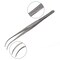 A2Z Scilab Culinary Tweezers, Narrow Precision Serrated Jaws, 12 Inch Curved, Stainless Steel Tongs A2Z-ZR1052 - alternate 1