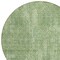 Homeroots 8' Green And Light Green Round Geometric Washable Indoor Outdoor Area Rug 594541 - alternate 4