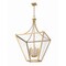 Z-Lite Montalcino Rubbed Brass 6 Light Chandelier 1961-6RB - alternate 5