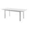 Homeroots 79" White Solid Wood Butterfly Leaf Extending Dining Table 518763 - alternate 2