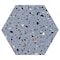 Andova Tiles Kallisto 8-in. x 9-in. Hexagon Terrazzo Matte Porcelain Wall & Floor Tile (9.9 Square Feet Per Box) ANDKALL1241 - alternate 2
