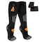 Actionheat Heated Socks, Unisex, L/XL, Cotton/Spandex/Wool, Black AHSKAAWLXLPDQ - alternate 2
